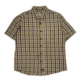 Dickies Checked Short Sleeve Shirt - XL Multicoloured Cotton Blend