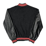 Unbranded Varsity Jacket - Large Black Polyester