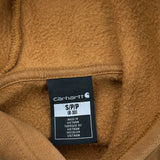 Age 8-10 Carhartt Hoodie - Small Brown Cotton