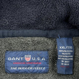 Gant 1/4 Zip - 2XL Navy Polyester