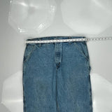 Carhartt Carpenter Jeans - 38W 32L Blue Cotton