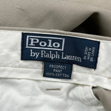 Polo By Ralph Lauren Chinos - 36W 30L Khaki Cotton