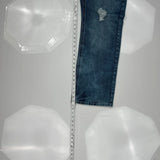 Unbranded Hip Hop Jeans - 36W 31L Blue Cotton Blend