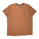 Force Carhartt T-Shirt - 2XL Orange Cotton
