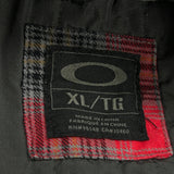 Oakley Checked Shirt Jacket - XL Red Cotton