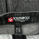 Southpole Jeans - 32W 34L Grey Denim