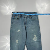 Levis Jeans - 34W 30L Blue Cotton