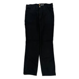 Carhartt Cargo Trousers - 30W 32L Black Cotton