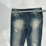 Evan X Slim Jeans - 36W 32L Blue Denim