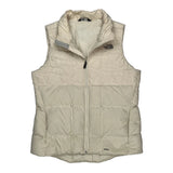550 Fill The North Face Vest - Large Cream Down