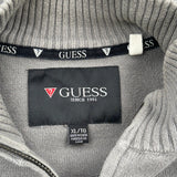 Guess Zip Up - XL Grey Cotton