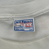 All Sports Single Stitch T-Shirt - Large Multicoloured Cotton
