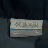 Columbia Windbreaker - XL Blue Polyester