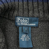 Age 6 Polo By Ralph Lauren 1/4 Zip - Medium Grey Cotton