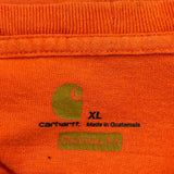 Industrial Service Carhartt T-Shirt - XL Orange Cotton