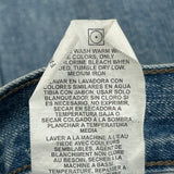 Wrangler Cargo Denim Shorts - 33W 9L Blue Cotton