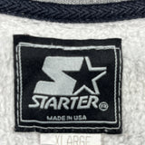 Green Bay Packers Starter Graphic Sweatshirt - XL Grey Cotton