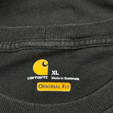 Carhartt Long Sleeve T-Shirt - XL Green Cotton