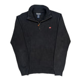 Polo By Ralph Lauren 1/4 Zip - Medium Black Cotton