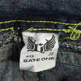 Gate One Hip Hop Jeans - 38W 29L Blue Denim