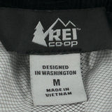 Rei Waterproof Track Pants - Medium Black Polyester
