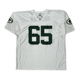 Green Bay Packers N.F.L. Team Apparel Football Football Jersey - 2XL White Polyester