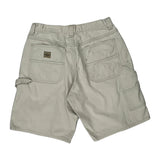 Dickies Carpenter Shorts - 28W UK 8 Beige Cotton