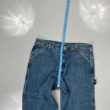 Wrangler Carpenter Jeans - 36W 30L Blue Cotton