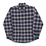 Ralph Lauren Checked Shirt - 2XL Blue Cotton