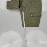 Made In USA Guess Cargo Shorts - 30W US 8 Green Cotton