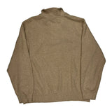 Polo By Ralph Lauren 1/4 Zip - 2XL Beige Cotton