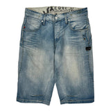 Jack & Jones Denim Shorts - 32W 12L Light Wash Denim