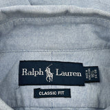Ralph Lauren Shirt - Large Blue Cotton