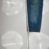 Bugle Boy Wide Leg Carpenter Jeans - 36W 30L Blue Cotton