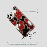 Chocolate Brown Earthy Curves iPhone 11 Pro Case