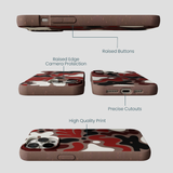 Chocolate Brown Earthy Curves iPhone 15 Pro Max Case