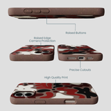 Chocolate Brown Earthy Curves iPhone 16 Plus Case