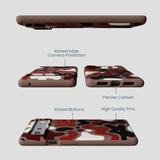 Chocolate Brown Earthy Curves Google Pixel 6a Case