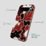 Chocolate Brown Earthy Curves Google Pixel 9 Pro XL Case