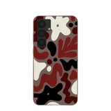 Chocolate Brown Earthy Curves Samsung Galaxy S25+(Plus) Case