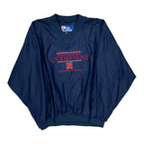 Vintage Nebraska Huskers Pro Layer Graphic Windbreaker - Large Blue Polyester