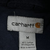 Carhartt Hoodie - Medium Blue Cotton Blend