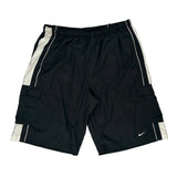 Nike Cargo Sport Shorts - 2XL Black Polyester
