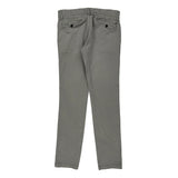 Tommy Hilfiger Denim Slim Fit Chinos - 30W 31L Grey Cotton