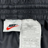 Nike Track Pants - Large Black Nylon