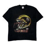 49Ers Nfl T-Shirt - Large Black Cotton