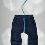 Unbranded Cord Trousers - 30″ Waist Blue Cotton