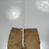 Carhartt Dungarees - 36W 30L Brown Cotton