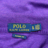 Polo By Ralph Lauren Polo Shirt - XL Purple Cotton