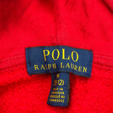 Age 10-12 Polo By Ralph Lauren Hoodie - Medium Red Cotton